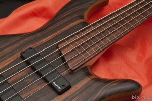 Biarnel liuteria Iter BO FL Ebano dettaglio electric bass